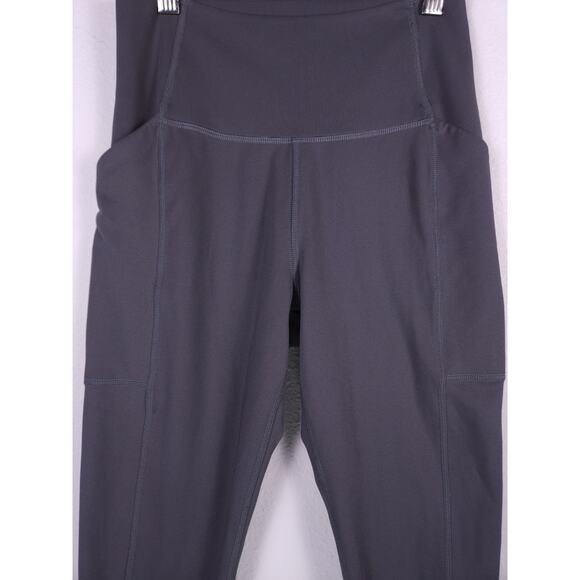 Girlfriend Collective S Compressive High-Rise Leggings, Charcoal Gray Color - Picture 13 of 15